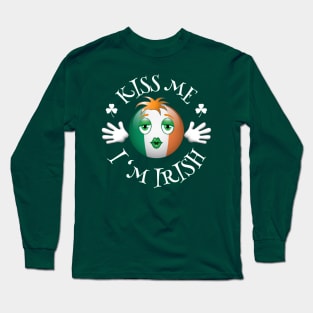 Kiss me I'm Irish. Long Sleeve T-Shirt